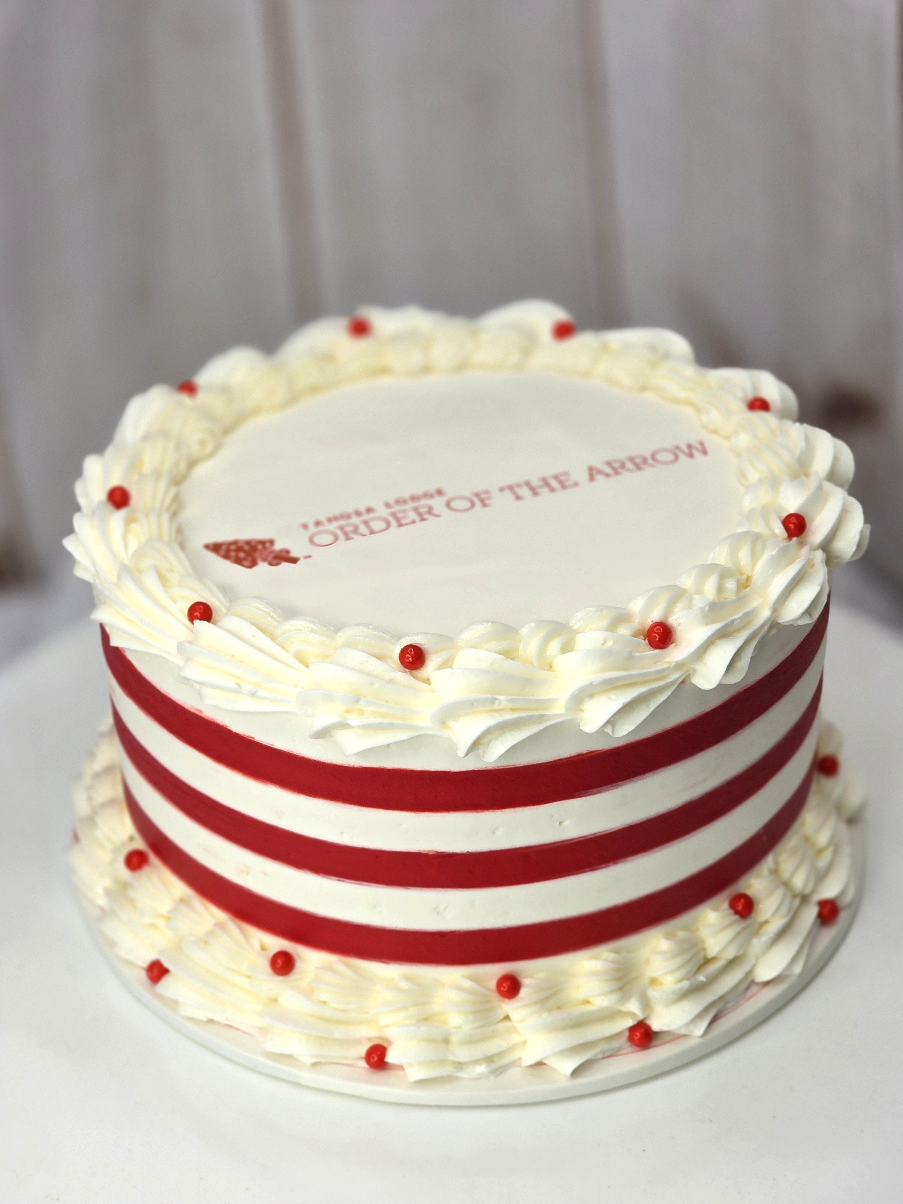 Cake with edible image