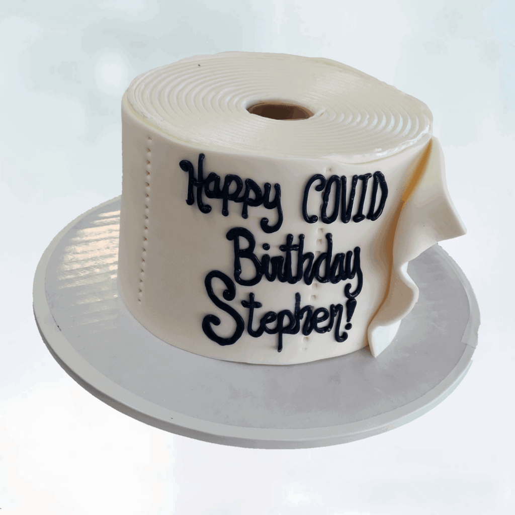 T.P. TP Toilet Paper Cake