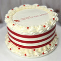 Logo cake with matching colors