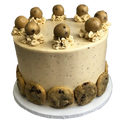 Edible Cookie Dough Poof Cake