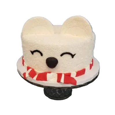 Holiday Polar Bear Cake