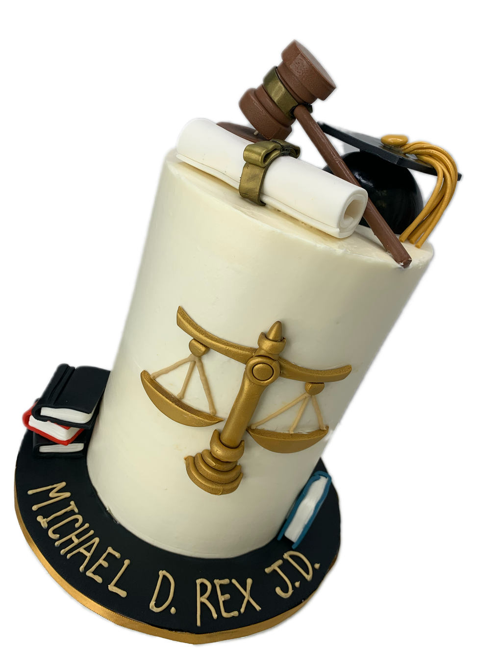 Law School Graduation Cake