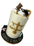 Law School Graduation Cake