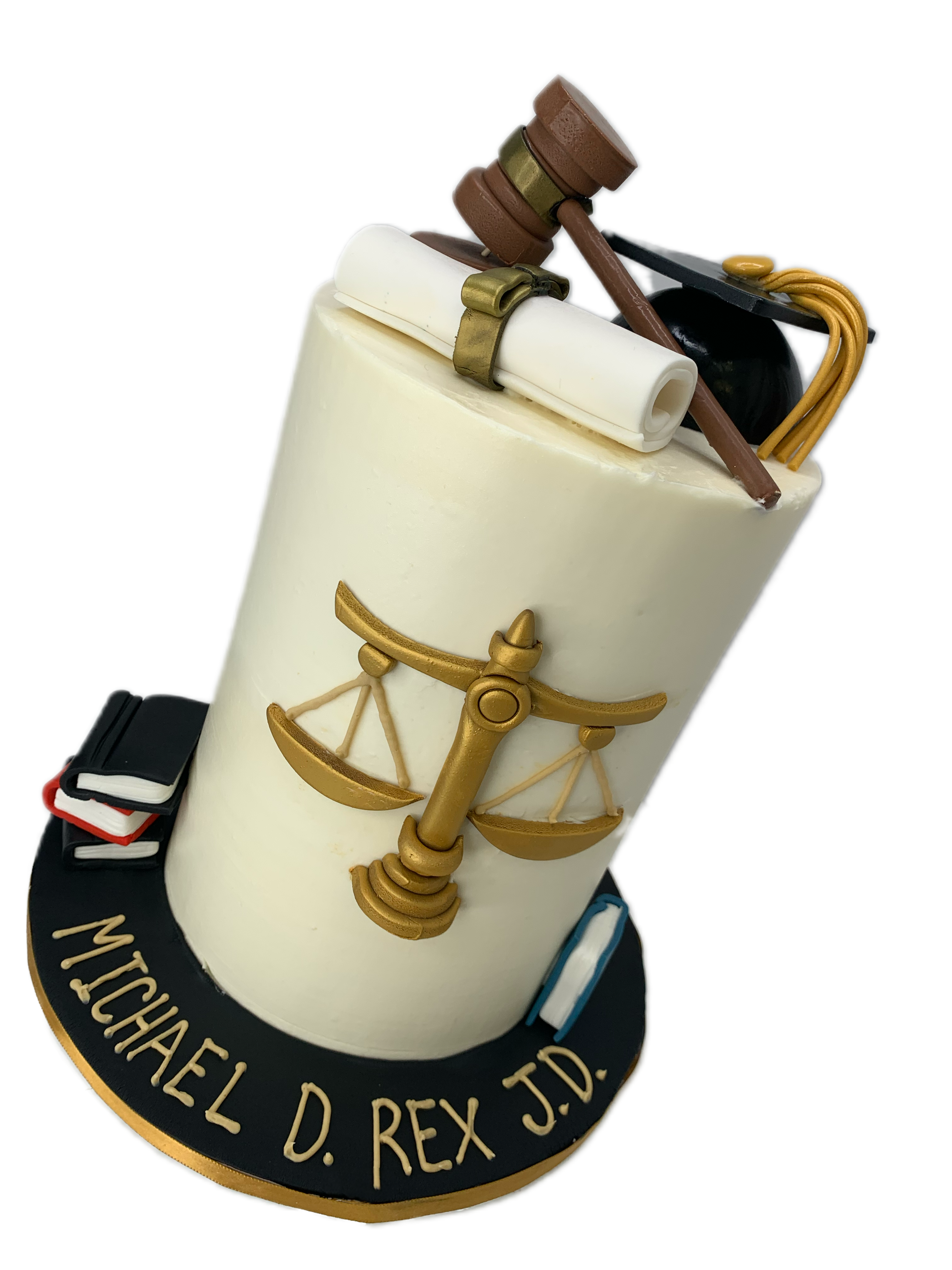 Law School Graduation Cake