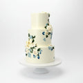 Palette Painted Floral Cake