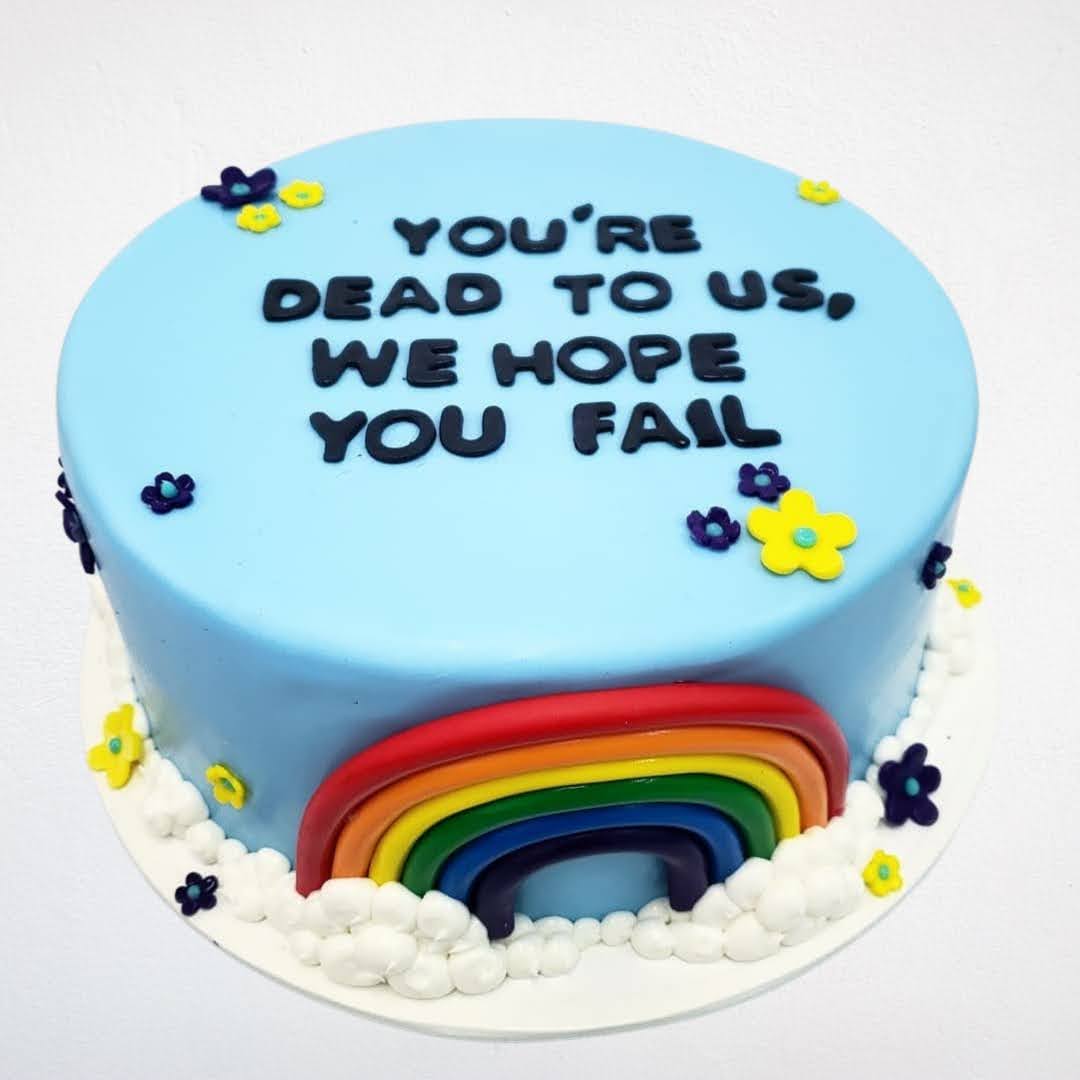 You're Dead to Us - Going Away Cake