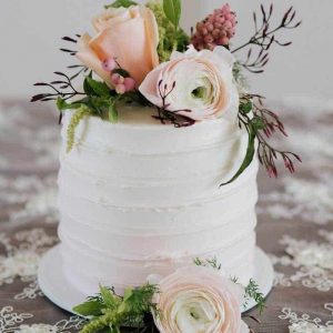 Horizontal Texturing Cakes Horizontal Textured Wedding Cake – MAKERY CAKE CO