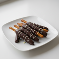 Caramel and chocolate covered mini pretzels (serves 20 people)