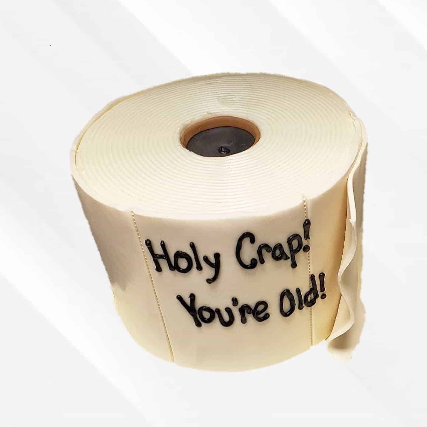 Toilet Paper Roll Cake